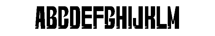 Travino Display Font UPPERCASE