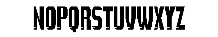 Travino Display Font UPPERCASE