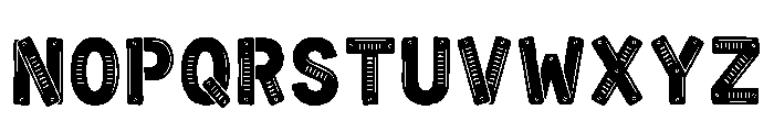 Travis Regular Font LOWERCASE