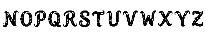 Travor Regular Font UPPERCASE