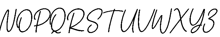 Treats Regular Font UPPERCASE