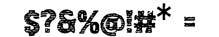 Tree_Bark Font OTHER CHARS