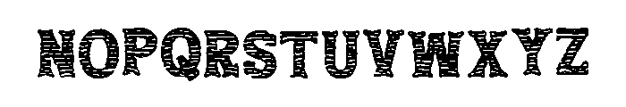 Tree_Bark Font LOWERCASE