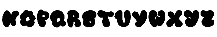 Tree Letters Font LOWERCASE