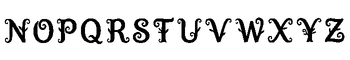 Treeleaf Regular Font UPPERCASE