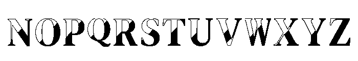 Trellis Regular Font LOWERCASE