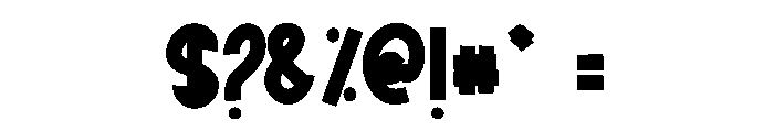 Trend Holic Font OTHER CHARS