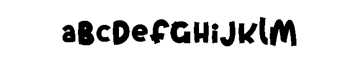 Trend Holic Font UPPERCASE