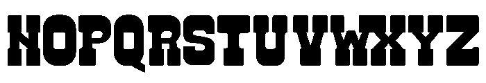 Trend Race Blue Font UPPERCASE