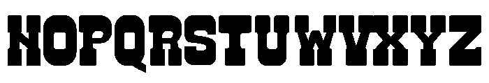 Trendy Dot Ornage Font LOWERCASE