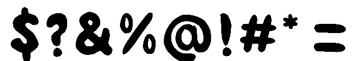 Tresno Kues Regular Font OTHER CHARS