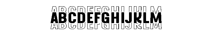 Trexce Regular Font UPPERCASE