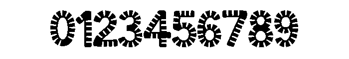 Tribalux Regular Font OTHER CHARS