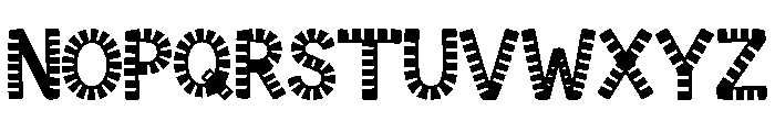 Tribalux Regular Font UPPERCASE