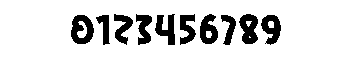 Trick Sticker Font OTHER CHARS