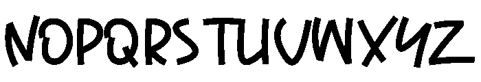 Tricker Lambo Font LOWERCASE