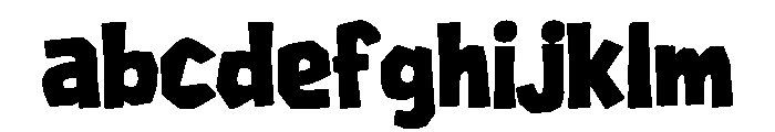 Trickfang Display FONT