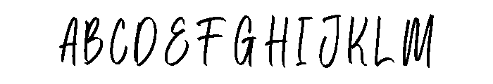 Trickster Font UPPERCASE