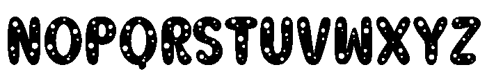 Tricky Bubble Regular Font UPPERCASE