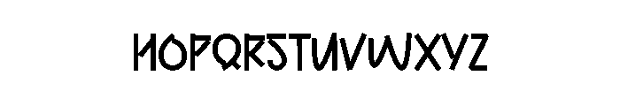 Tricky Butter Font UPPERCASE