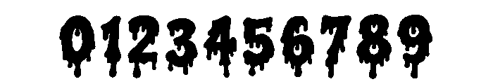 Tricky Halloween Font OTHER CHARS