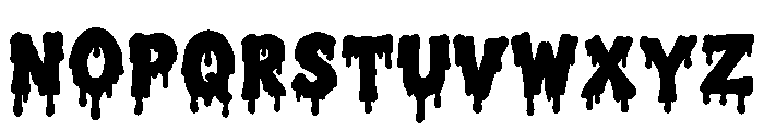 Tricky Halloween Font UPPERCASE