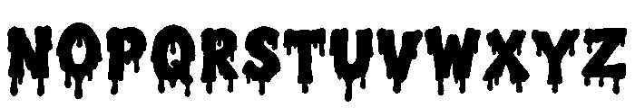 Tricky Halloween Font LOWERCASE