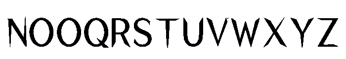 Trigger Regular Font LOWERCASE