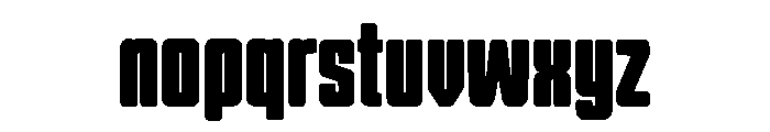 Triggered Font LOWERCASE