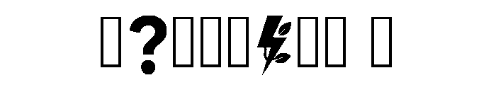 Trill Regular Font OTHER CHARS