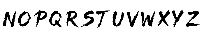 Trillium Regular Font UPPERCASE