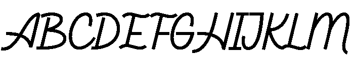 Trilogi Font UPPERCASE