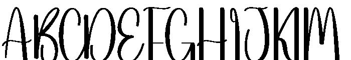 Trip Newyear Font UPPERCASE