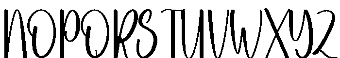 Trip Newyear Font UPPERCASE