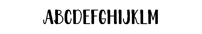 Triple Font UPPERCASE