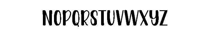 Triple Font LOWERCASE