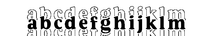 Tripled Regular FONT
