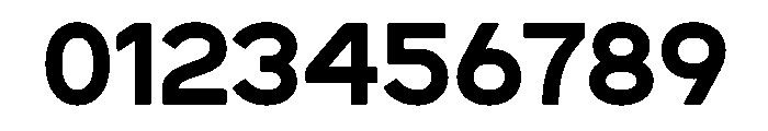 Triples Bold Regular Font OTHER CHARS