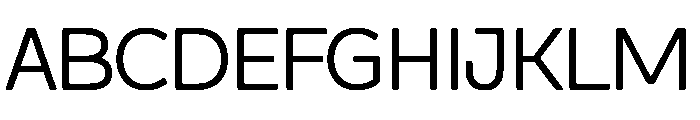 Triples Thin Regular Font UPPERCASE