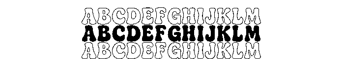 Tripple Chunky FONT