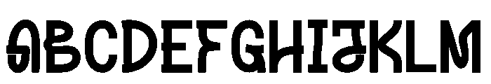 Trippy Morph Font UPPERCASE
