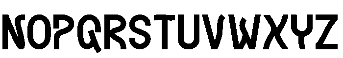 Trippy Morph Font UPPERCASE