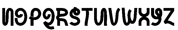 Trippy Morph Font LOWERCASE