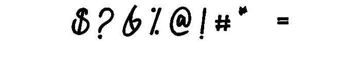 Triveela Font OTHER CHARS