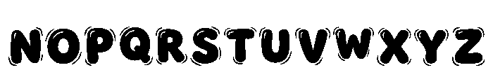 Troli Bubble Regular Font UPPERCASE
