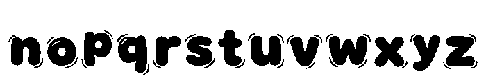 Troli Bubble Regular Font LOWERCASE