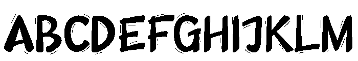 Tromboloni Font UPPERCASE