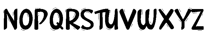 Tromboloni Font UPPERCASE