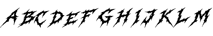 Tromps Regular Font UPPERCASE