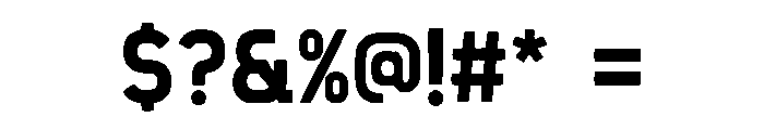 Tronexa Font OTHER CHARS